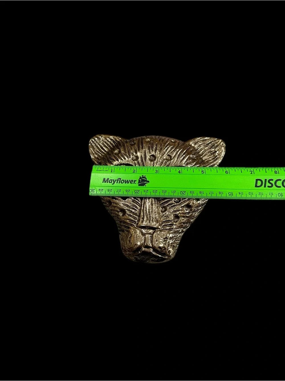 Leopard Head Decor Container